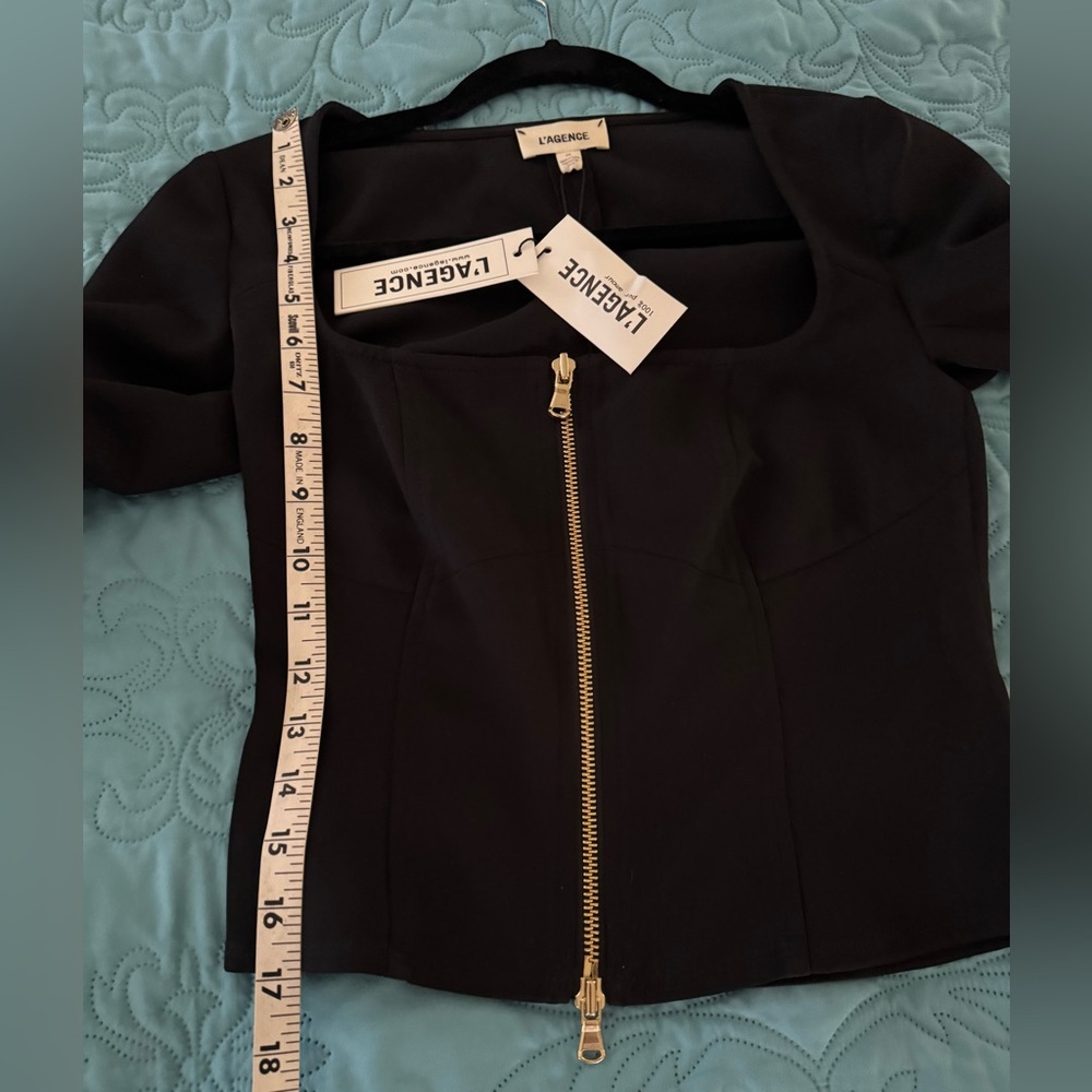 L’AGENCE Ainslee Scoop Neck Corset Top – NWT | Size 00 - Picture 10 of 10